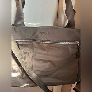 Tumi Mauren Tote in Dark Brown/Grey